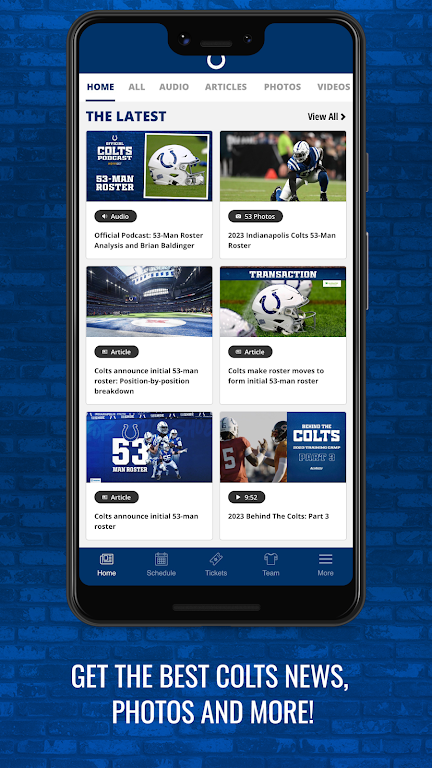 Indianapolis Colts Mobile Ảnh chụp màn hình 1