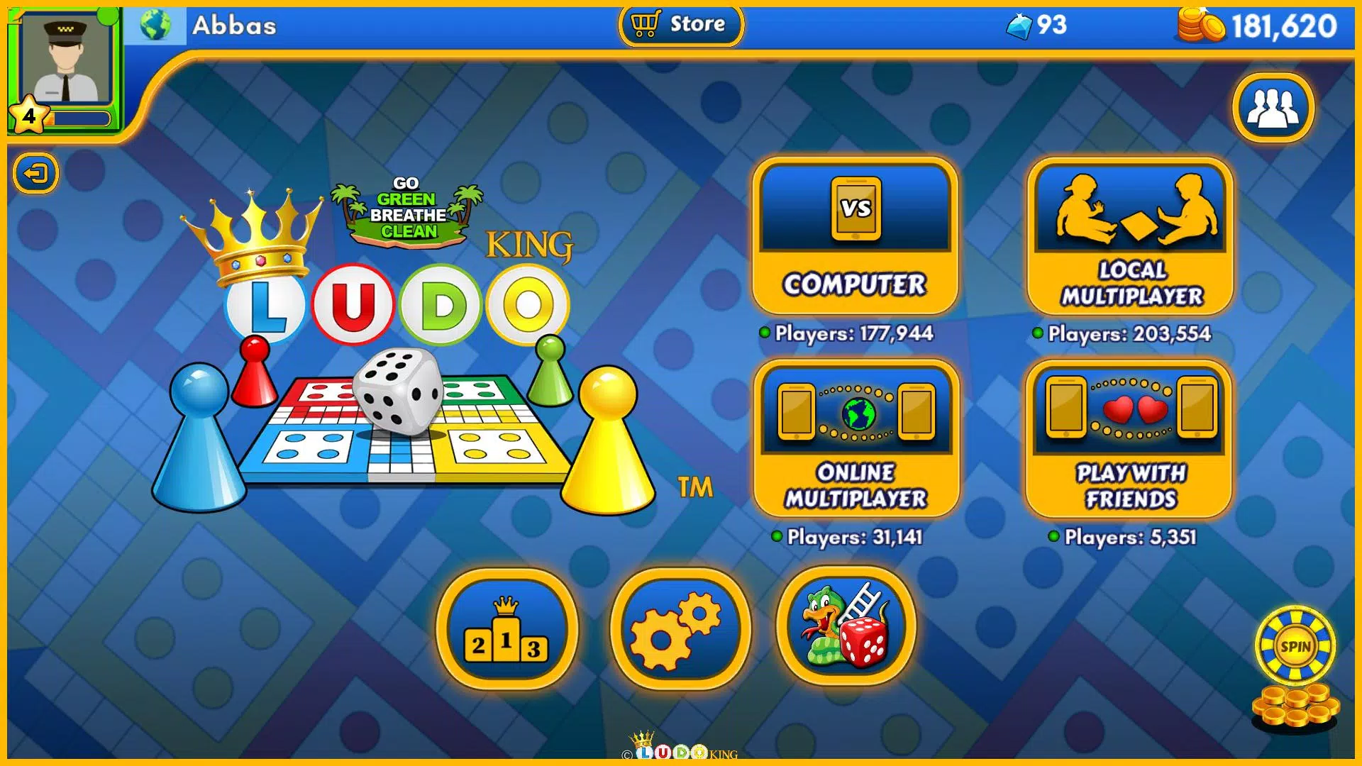 Ludo King™ TV Captura de tela 0