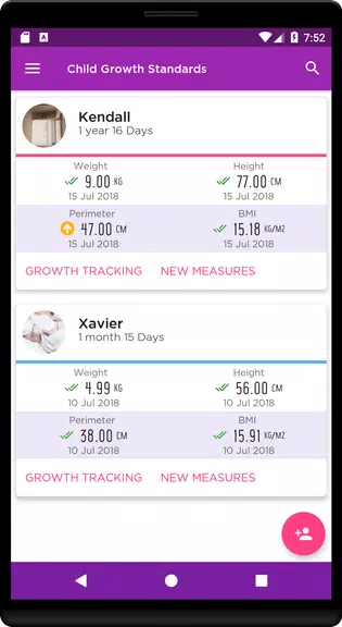 Child Growth Tracking應用截圖第0張