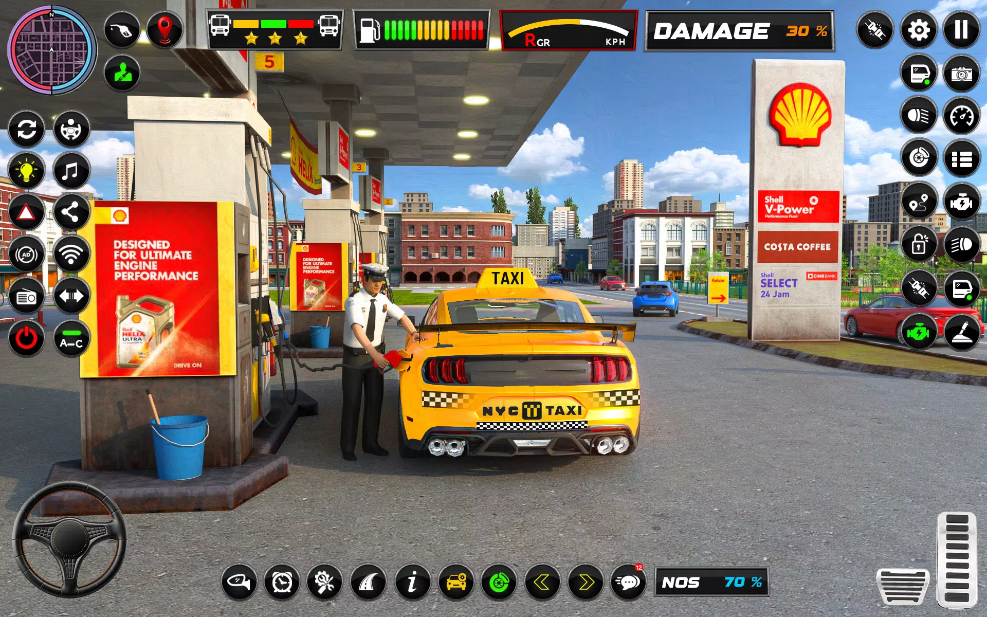 Taxi Simulator USA: City Drive应用截图第3张