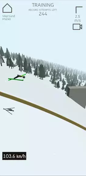 LiftAir Ski Jump Tangkapan skrin 3