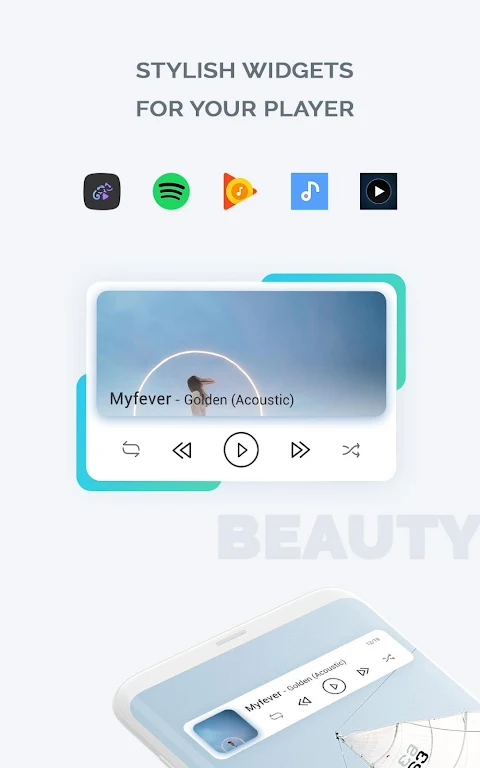 Audio Widget Pack Ảnh chụp màn hình 0