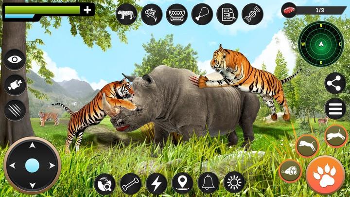 Tiger Simulator Animal Game 3D ภาพหน้าจอ 2