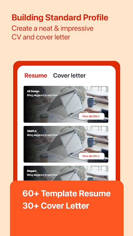 Cover Letter for Job App Скриншот 0