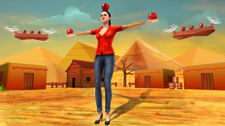 Apple Shooter Game - 3D应用截图第2张