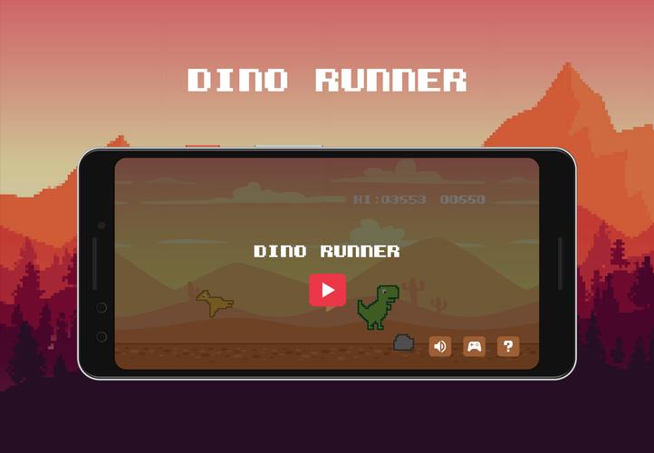 Dino - desert runner Captura de pantalla 0