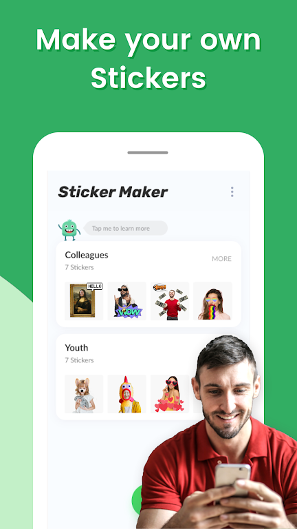 Sticker Maker – WASticker Mod ဖန်သားပြင်ဓာတ်ပုံ 1