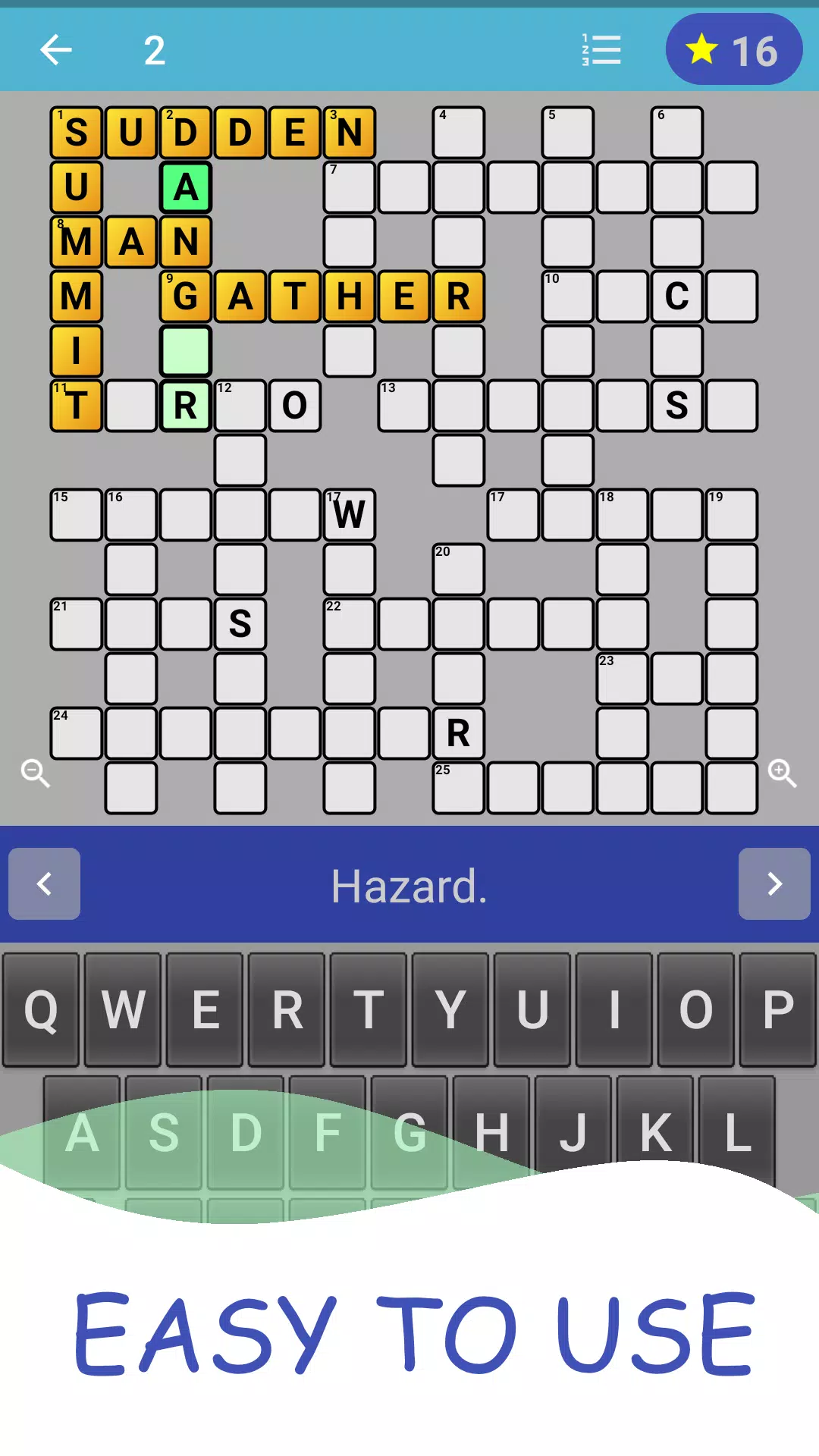 English Crossword puzzle應用截圖第1張