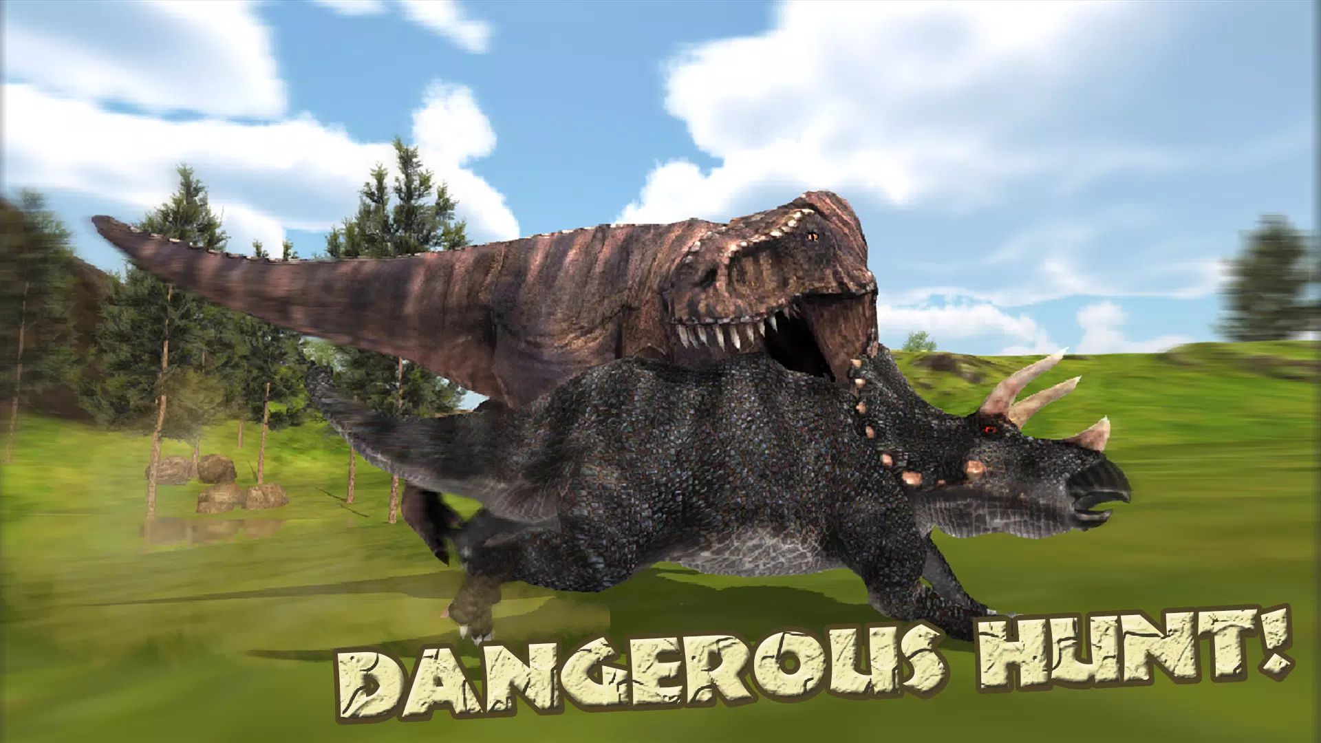 Hungry T-Rex Island Dino Hunt 스크린샷 0