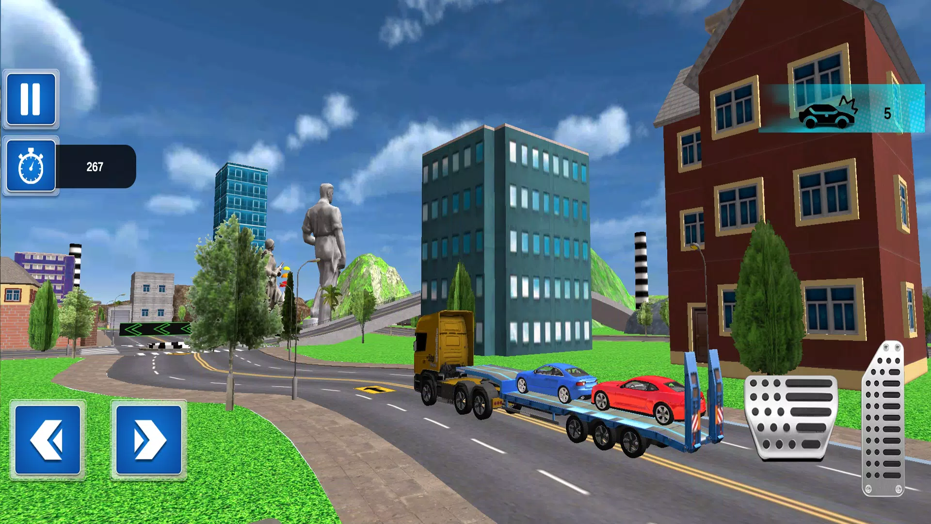 Truck Transport Game Simulator Capture d'écran 2