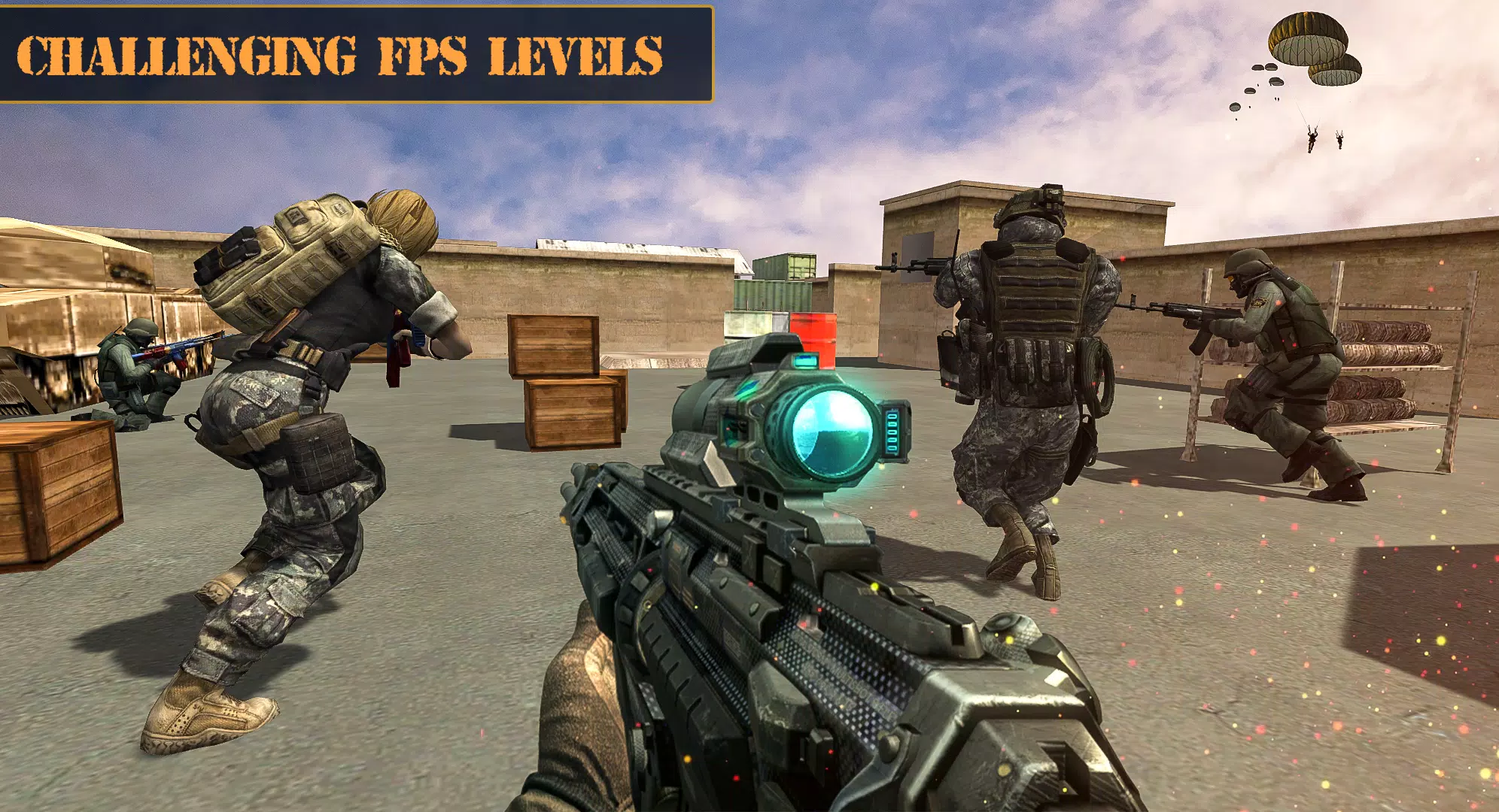 FPS Shooting Strike Game Zrzut ekranu 1