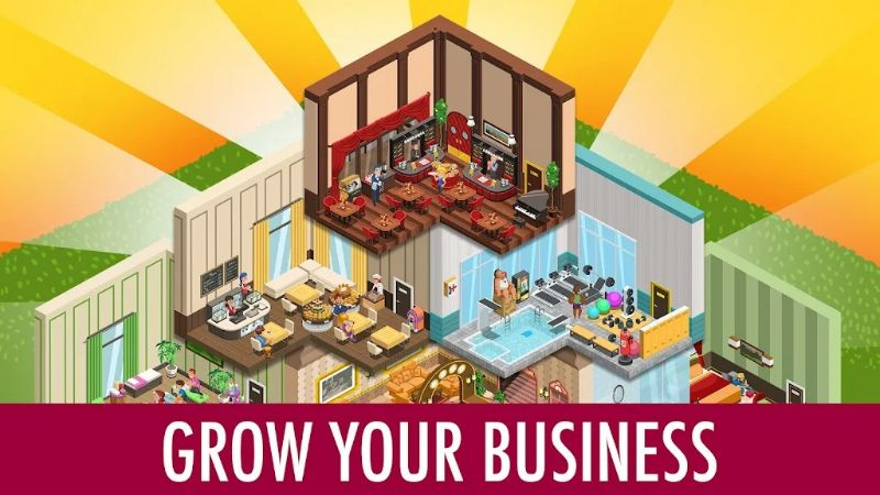 Hotel Tycoon Empire: Idle game Zrzut ekranu 1