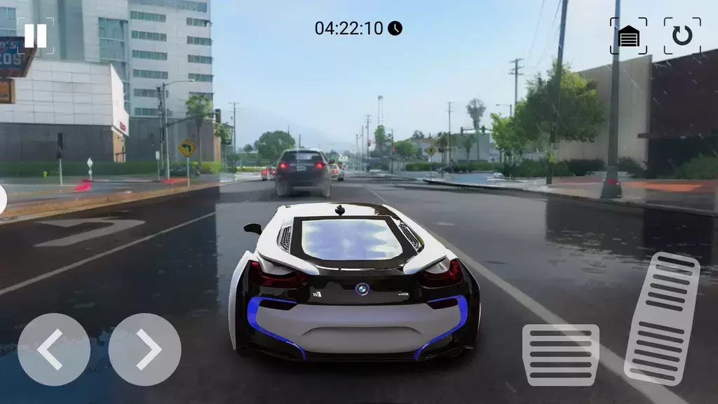 Driver BMW I8 Night City Racer স্ক্রিনশট 0