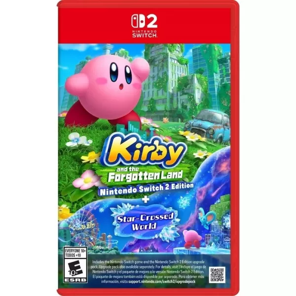 Kirby et le land oublié Nintendo Switch 2 Edition + World-Crossed Star