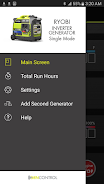 Ryobi™ GenControl™ Zrzut ekranu 3