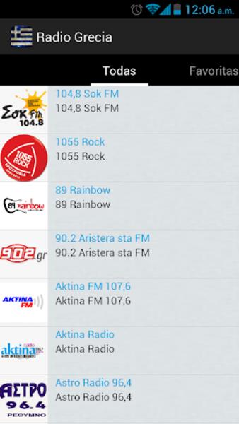 Greece Radio Screenshot 2