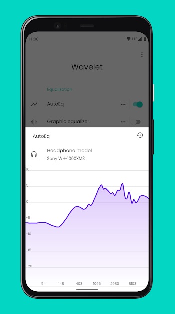 Wavelet: headphone specific EQ Screenshot 0