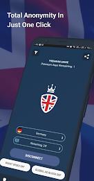 VPN UK: Fast VPN with Adblock Schermafbeelding 0