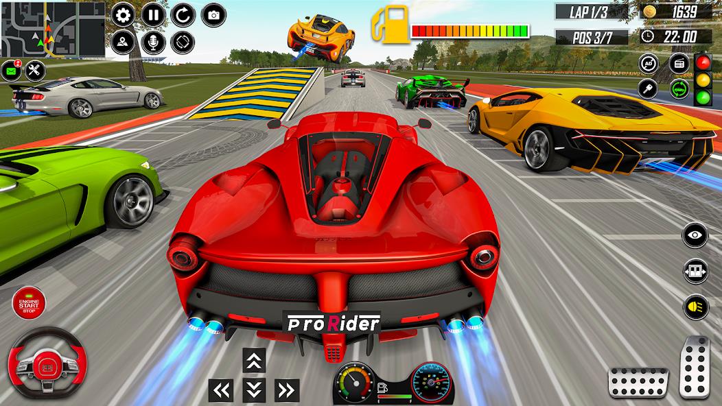 Schermata Car Racing Games 3D: Car Games Mod 1