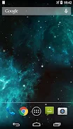 Galaxy Nebula Live Wallpaper Captura de pantalla 1