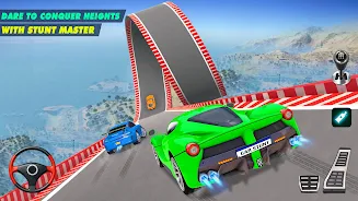 Ramp Car Game: Car Stunt Games Ekran Görüntüsü 1