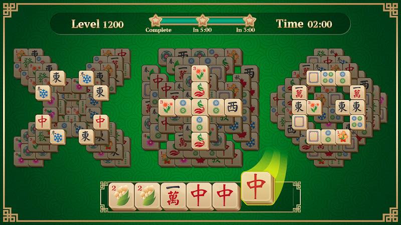 Mahjong Classic: 3 Tiles Schermafbeelding 2