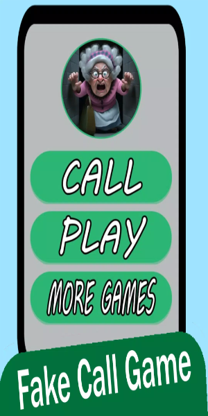 Fake Call Scary Granny Games Captura de pantalla 0