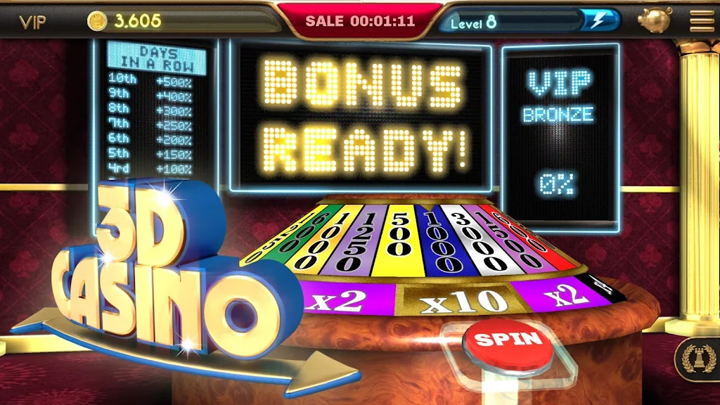 Schermata Classic Slots - Electric 777 1