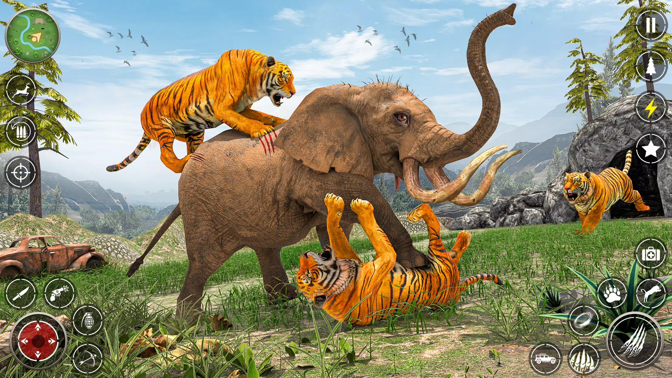 The Tiger Family Simulator 3D Tangkapan skrin 0