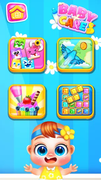 My Baby Care Newborn Games Captura de pantalla 1