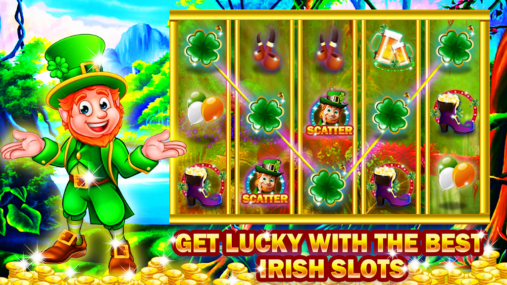 Gold Irish Slots Machines Screenshot 0