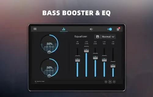 Schermata Bass Booster & Equalizer PRO 2