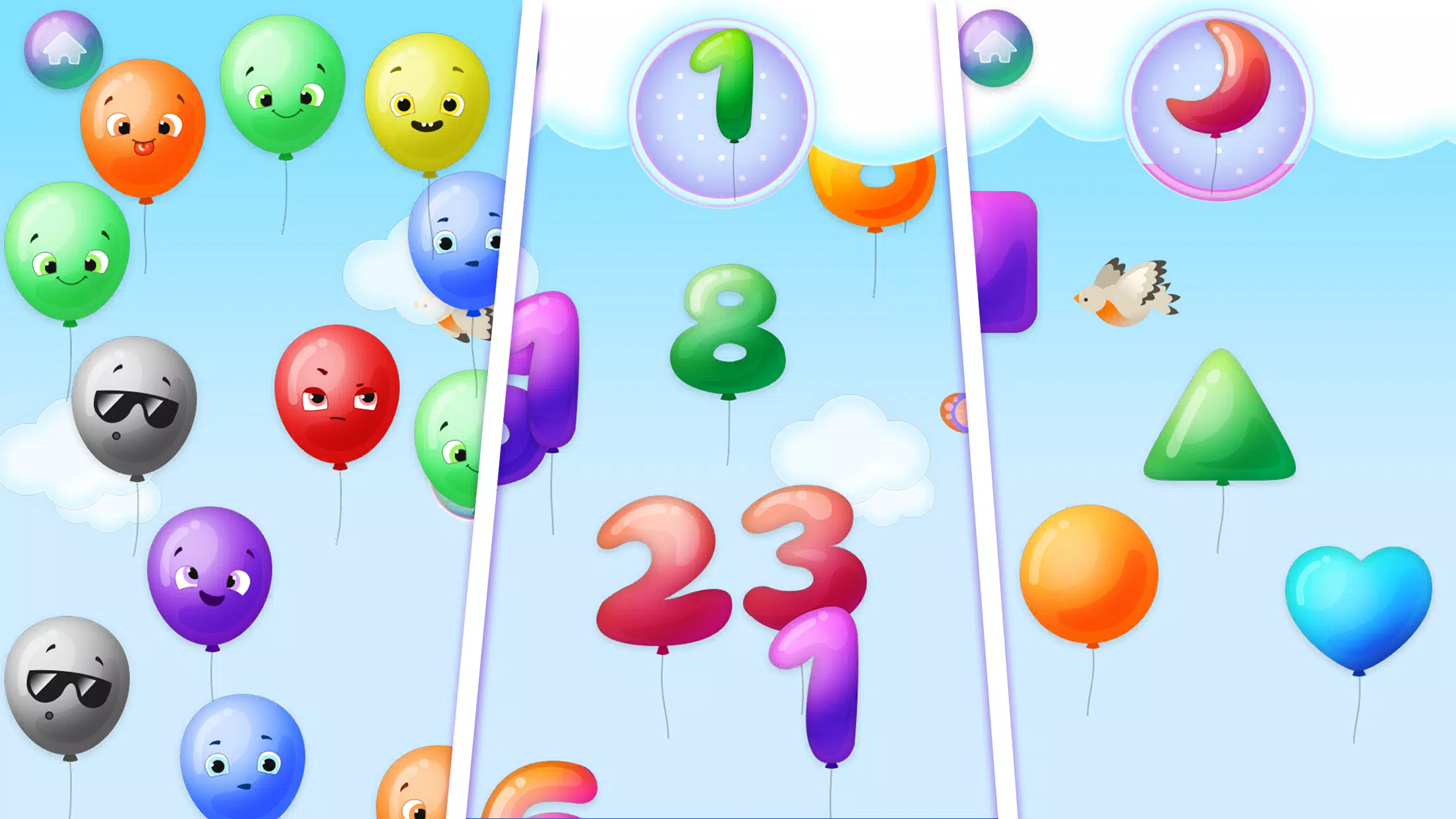 Baby Balloons pop স্ক্রিনশট 1