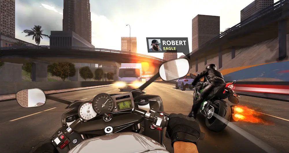 MotorBike: Drag Racing Game Screenshot 0