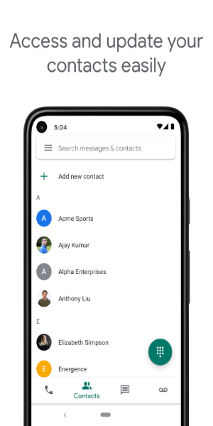 Google Voice スクリーンショット 2