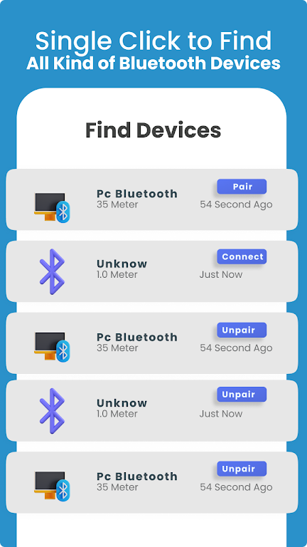 Bluetooth Pairing Auto Connect Capture d'écran 0