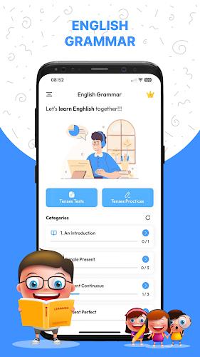 English Grammar (Tenses Test) স্ক্রিনশট 0