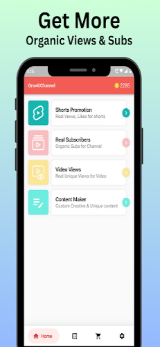 GrowUChannel - Subs & Views স্ক্রিনশট 2