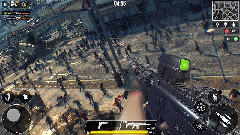 Dead Zombie Survival Shooter Captura de pantalla 1