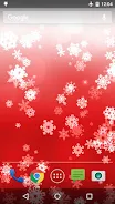 Snowflake Live Wallpaper Ảnh chụp màn hình 1