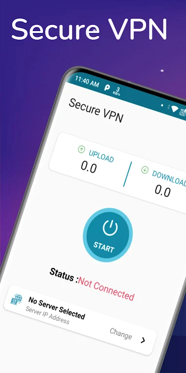 Secure VPN Proxy Tangkapan skrin 0