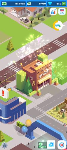 Idle Commercial Street Tycoon Ekran Görüntüsü 0