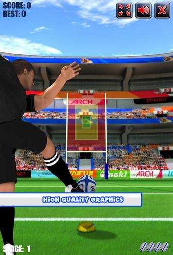 Rugby Kicks Captura de tela 2