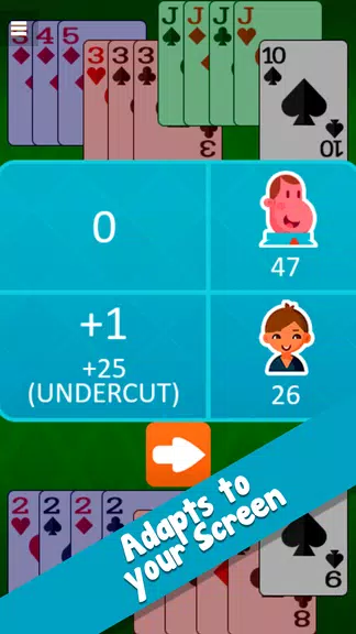 Gin Rummy Free Card Game ภาพหน้าจอ 1