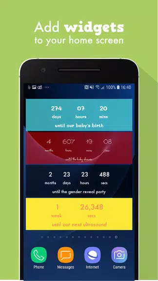 Baby Countdown Widget 스크린샷 3