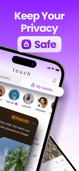 Touchapp - Meaningful Sharing Screenshot 1