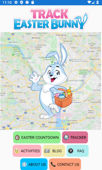 The Easter Bunny Tracker Ekran Görüntüsü 0