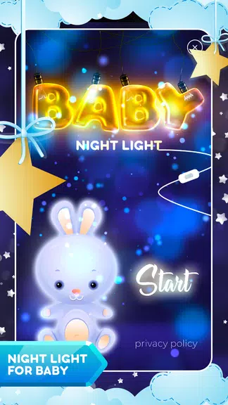 Baby night light - lullabies w Captura de pantalla 0