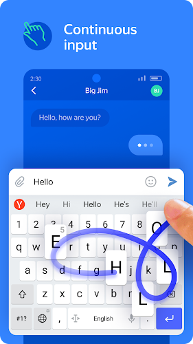 Yandex Keyboard स्क्रीनशॉट 2