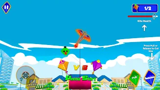 Pipa Layang Kite Flying Game স্ক্রিনশট 2